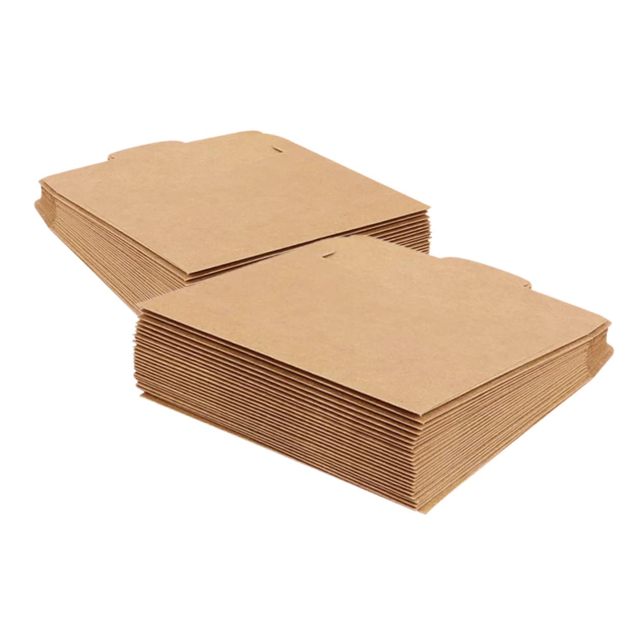 Cabilock 100 pièces Pochettes Kraft Papier pour CD Dvd Protection et Style Vintage Européen Enveloppes Rétro pour Rangement et Chic Naturel