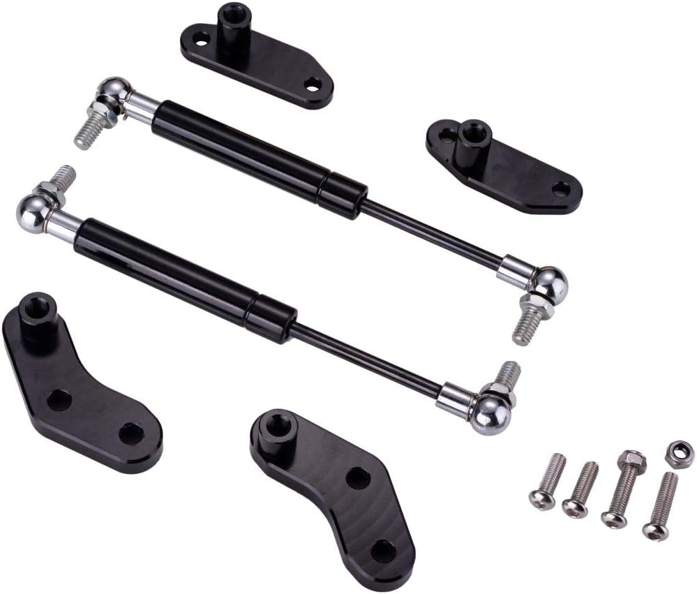 Door Opener Kits Door Shocks Struts Compatible with Can-Am Maverick X3 and X3 Max Front and Rear Doors 2017-2023,Red