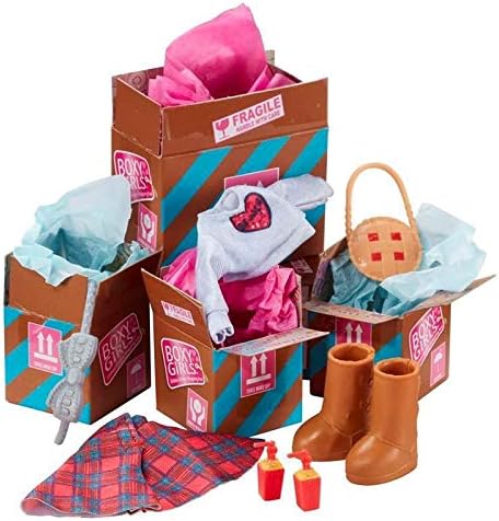 Boxy Girls Fashion Pack for Fashionista Dolls that Will Talk About them – As Seen on TV | 4 Packs Shopping| - Image 3