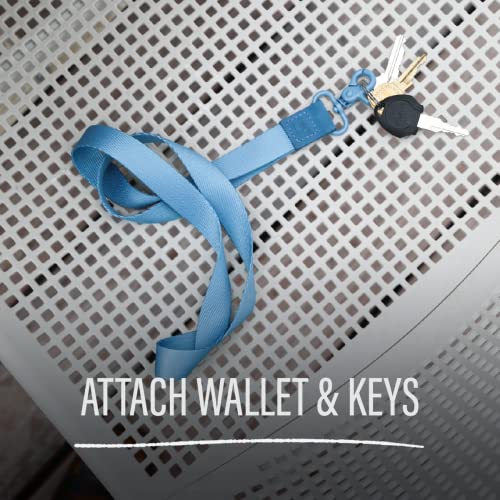 Cool Neck Lanyard For Men & Women | Cute Key Id Badge & Wallet Holder (Surf Blue) #TOP3