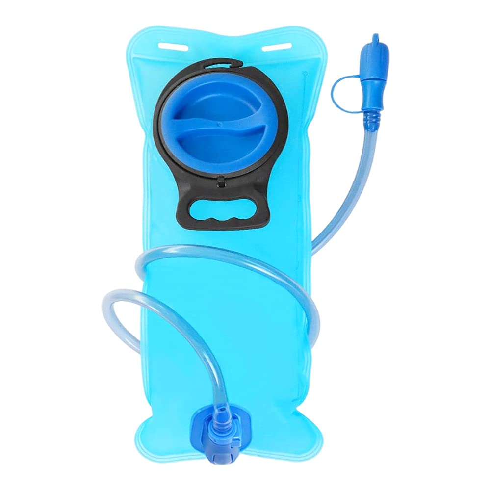 Hydration Bladder 2 Liter, Water Bladder Hydration Reservoir Leakproof Water Storage Bladder Bag with Insulated Sleeve, Military Class Quality,for Hiking Biking Climbing Cycling Running