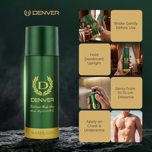 Desodorante en Spray Denver Hamilton para Hombre 50 ml miniatura 4