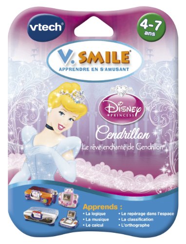 VTech - Cartouche de jeu V.Smile : Le rêve enchanté de Cendrillon