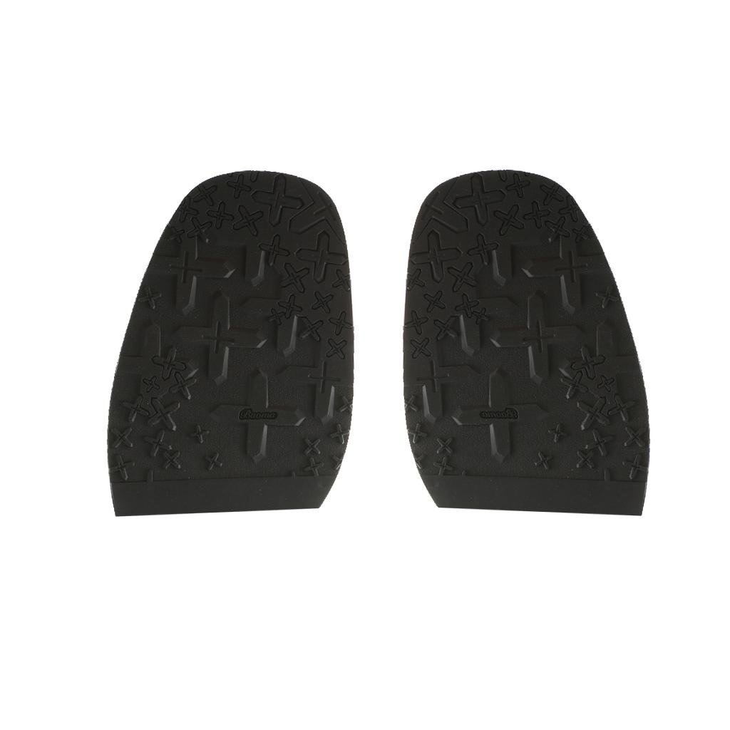 Buy NF&E Pair Rubber Half Shoe Soles Anti Slip Shoe Repair Black