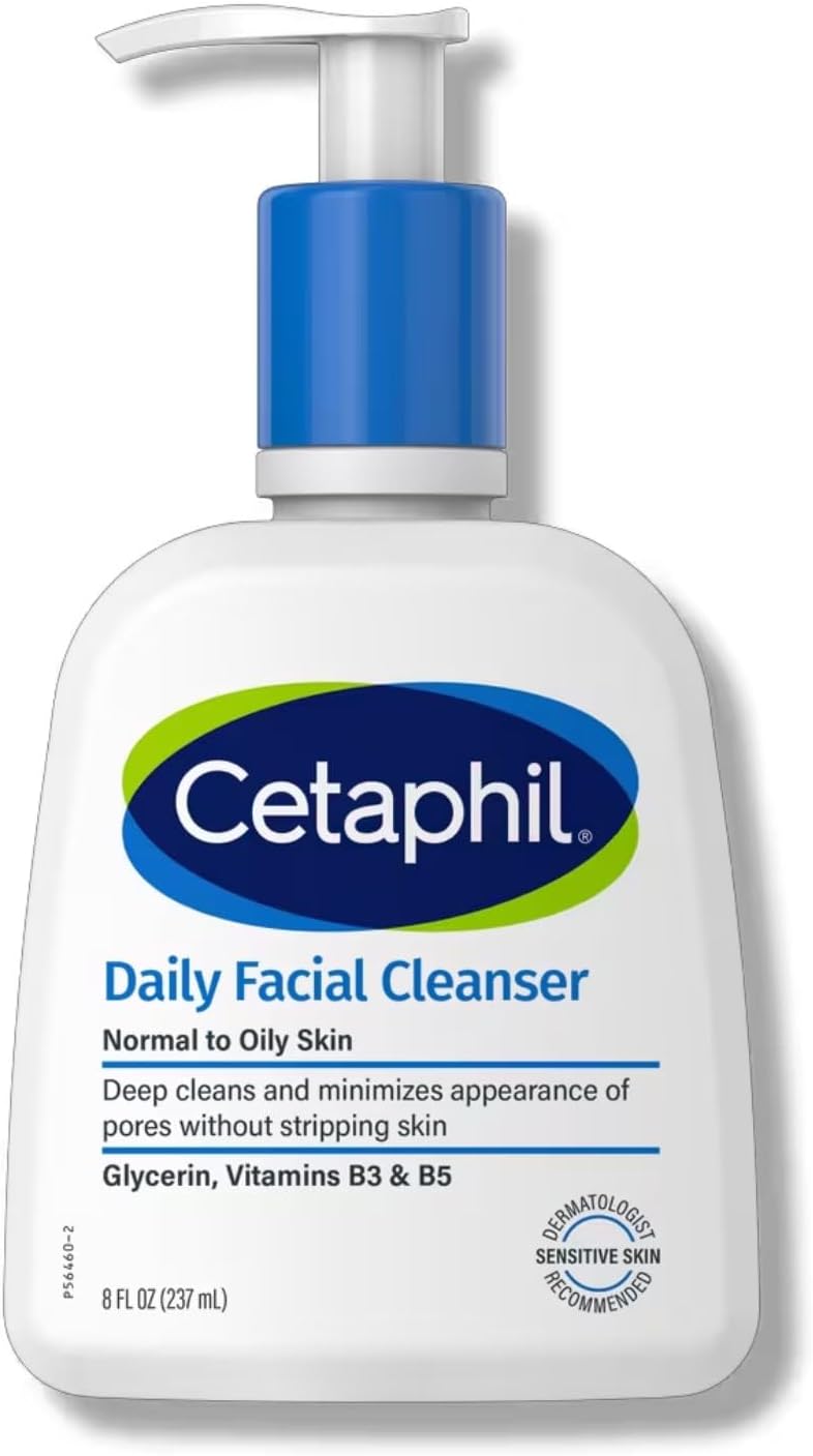 Daily Facial Cleanser, 8 fl oz (237 ml), Cetaphil