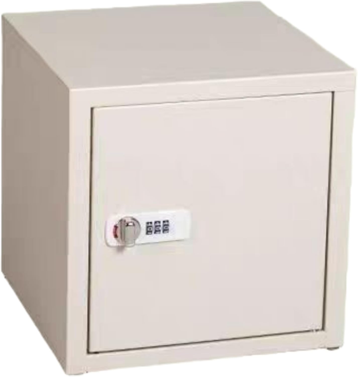 YAKINOミニ金庫 A4ファイル対応 家庭用金庫 ダイヤル式ロック 小型 スチール製 収納ボックス 仕切り板付き 耐火 おしゃれ