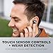 Technics HiFi True Wireless Multipoint Bluetooth Earbuds with Noise Cancelling, 3 Device Multipoint Connectivity, Wireless Charging, Impressive Call Quality, LDAC Compatible - EAH-AZ60M2-K (Black)