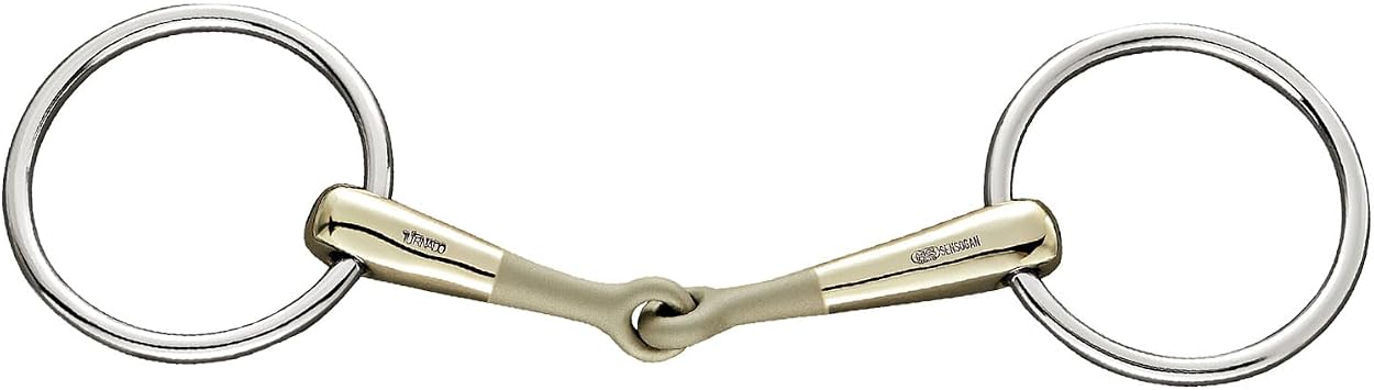 Herm Sprenger Turnado Loose Ring Snaffle Single Jointed 16