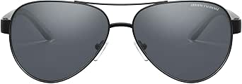 Armani Exchange Men's AX2034S Aviator Sunglasses