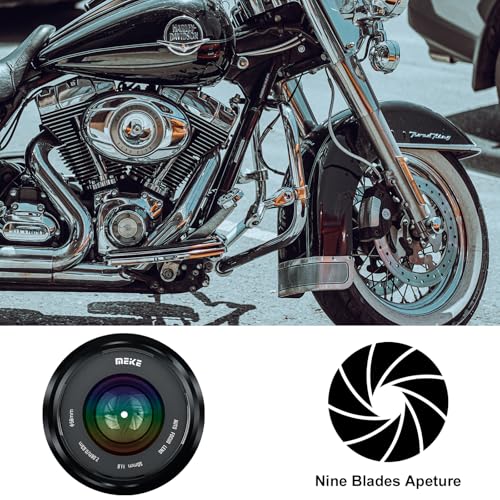 Meike 50mm F1.8 Full Frame AF STM Stepping Motor Lens Standard Aperture Auto Focus Fixed Prime Portrait Lenses for Nikon Z Mount Mirrorless Cameras Z5, Z6, Z7, Z6II, Z6III, Z7II, Z9, Z30, Z50, Z fc