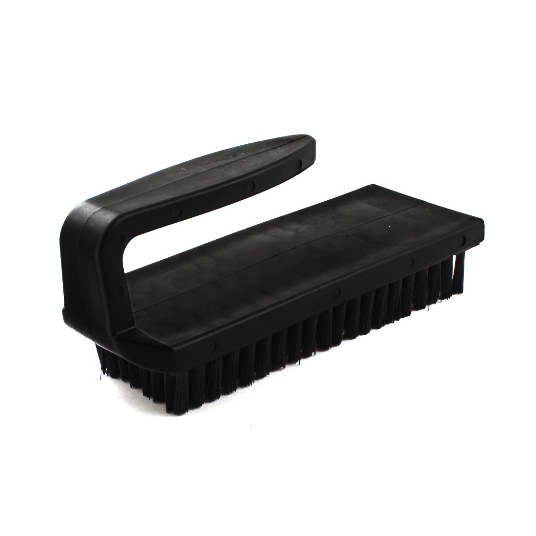 Aexit 15.5cm x Electrical equipment 5.5cm U Type Black Plastic Handle PCB Rework Static Control Anti-Static Conductive Ground Brush Cleaning Tool