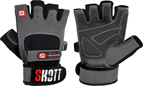 Nemesis Evo Weight Lifting Gloves front and back