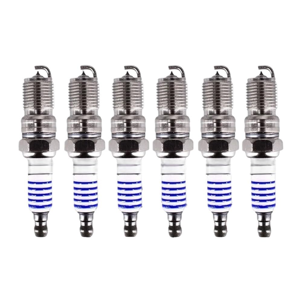 Bujías de Platino SP-500 AGSF22FM para Motor de automóvil, 6 Unidades, para cableado Fino.