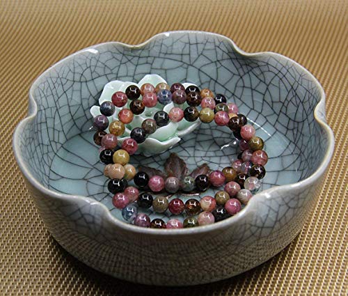 Image of Angelstones Gemstones 6mm Round Beads Healing Crystal Bracelet for women, 7.0 Inches, Natural Gemstone, Quartz | Natural Gemstone, Handmade Gifts for Women, Healing Crystal Round Beaded Stretch Bracelets, Unisex Jewelry for Women and Men