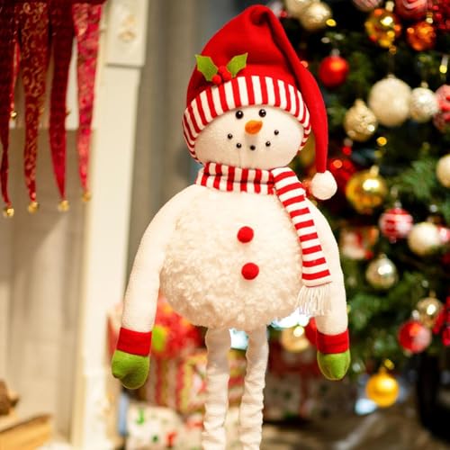Bonhomme de neige debout de Noël décoration de table rétractable
