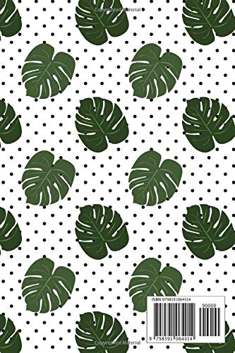 House Plant Journal & Log Book: The Ultimate Journal For All Your Plant Tracking Needs - Monstera Polka Dot Theme - 50 Fill-In Plant Profiles - Lined Pages - Wish List Plants - Indoor Gardening Diary - Image 2