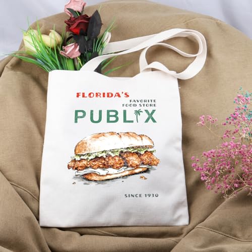 Lywjyb Birdgot Vintage Finest Food Stores Tote Bag Food Lover Gift Supermarket Food Gift4