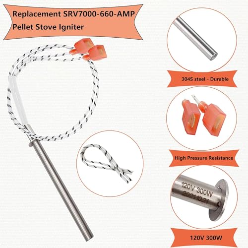 Compare Replacement Pelpro Pellet Stove Igniter & Pleasant Hearth