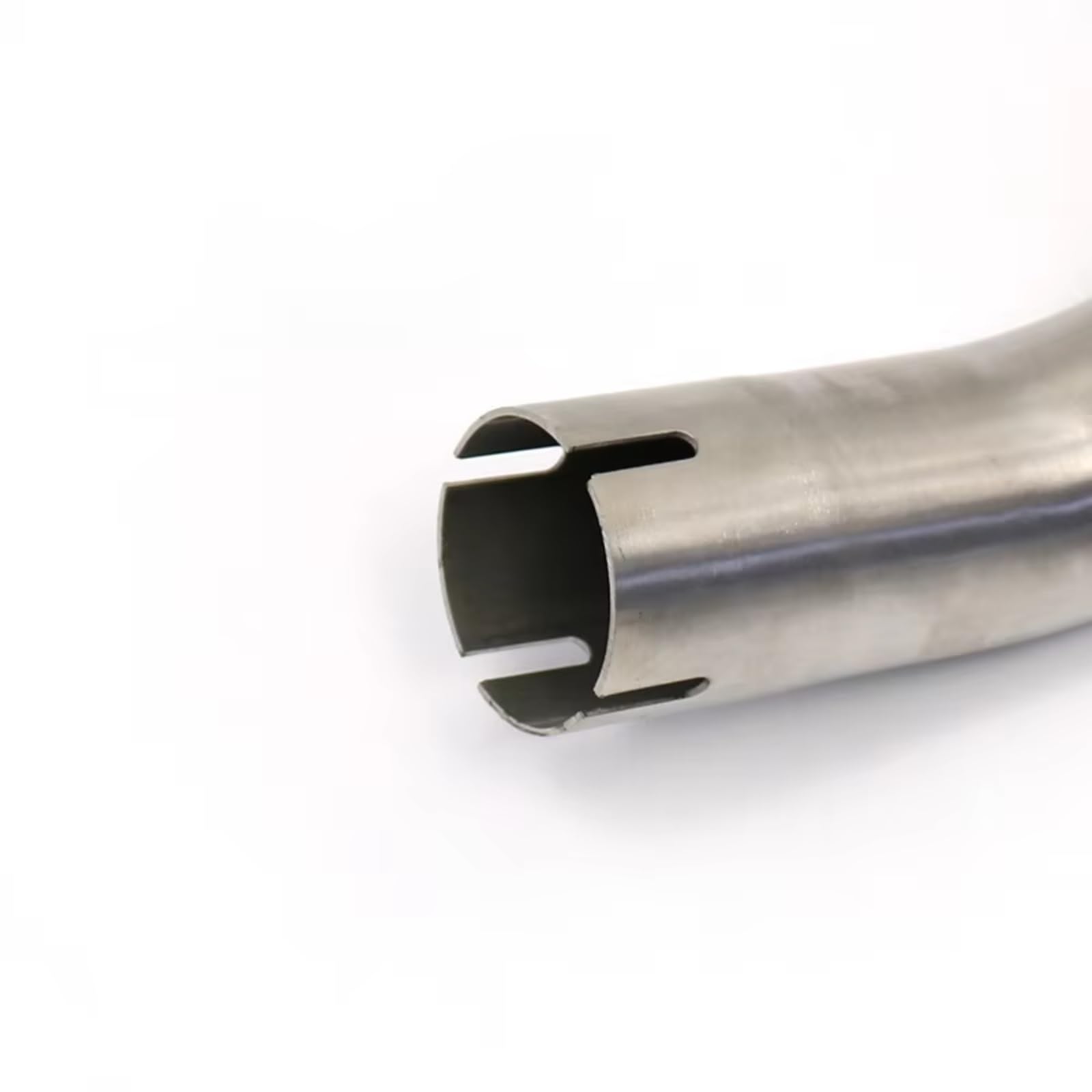 Motorrad Slip-On Auspuff Kompatibel Mit Benelli Für 600 Für BN600 BJ600 TNT600 51 Mm Auspuff Motorrad-Schalldämpfer Mittelverbindungsrohr Slip-on Doppelrohradapter Für Escape Moto