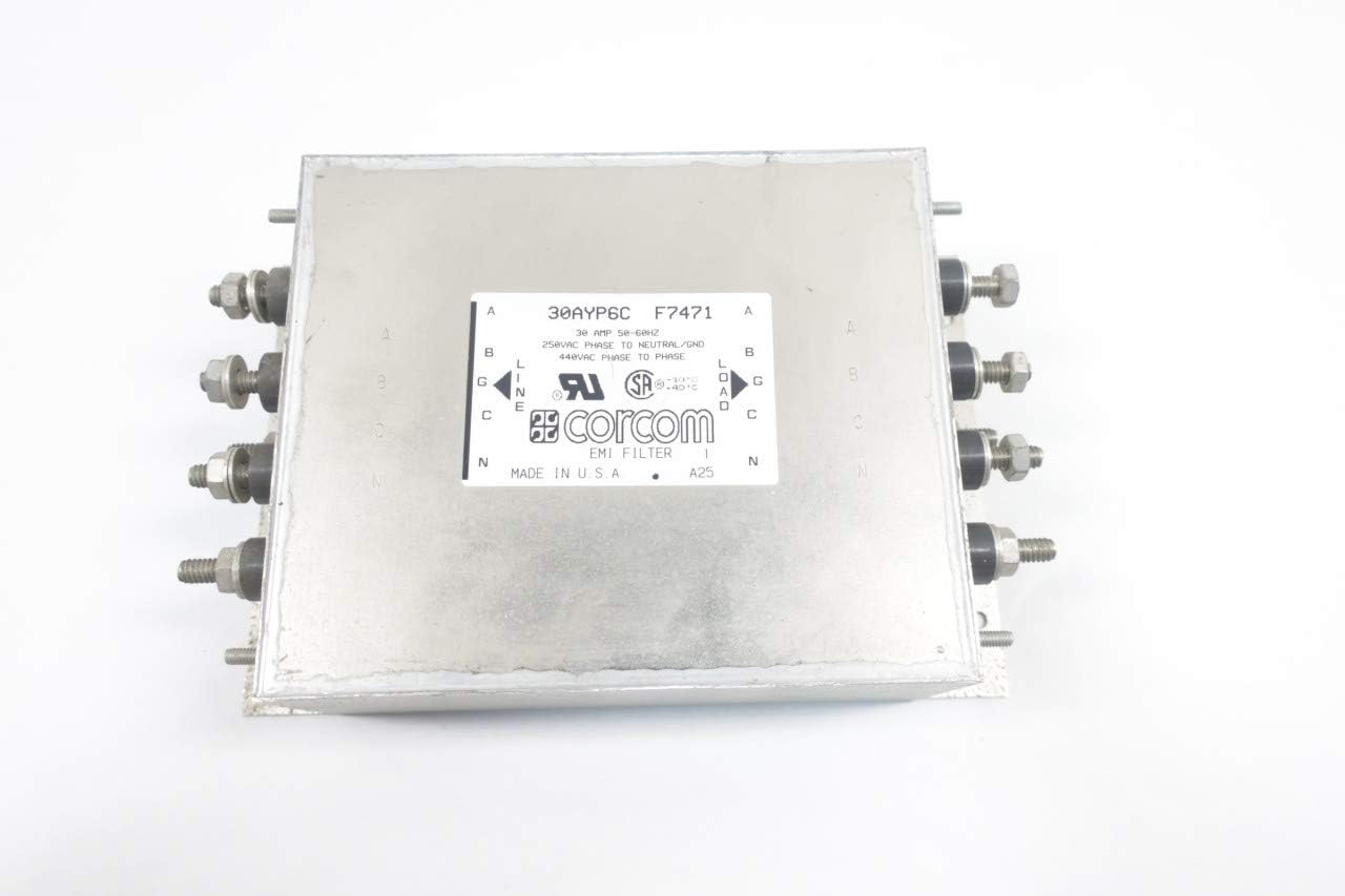 30AYP6C F7471 EMI Filter 30A 250V-AC D653163
