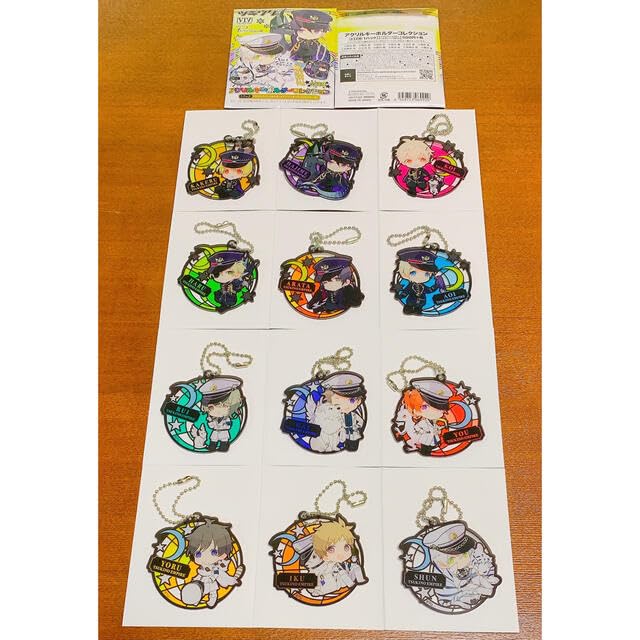 【新品未開封】【まとめ売り】ツキウタ。アクリルキーホルダー12個セット 新品未開封】【まとめ売り】ツキウタ。アクリルキーホルダー12個