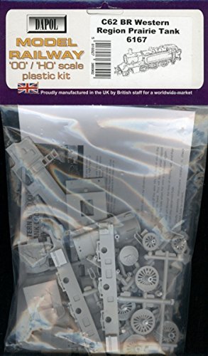 Dapol Model Railway BR Prairie Tank Engine Plastic Kit - OO Scale 1/76