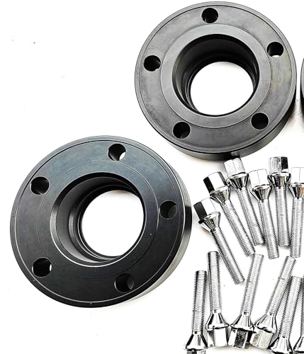 Entretoises roues joint élargi noir pour 545i E60 2005 et BMW E91 318D 2010