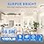 ECOELER 6 Inch 16.5W Dimmable LED Disk Light, 10 Pack Aluminum Baffle Bronze Trim- Round Flush Mount Recessed Retrofit, 3000K Warm White, 1000lm, Wet Rated,Energy Star & ETL-Listed Approved