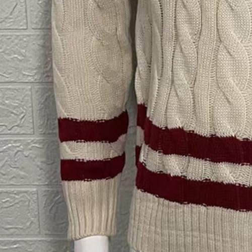 JEShifangjiusu Men'S Casual Slim Fit V-Neck Pullover Long Sleeve Knitted Pullover Sweaters Slim Fit Ribbed Knit Sweaters3