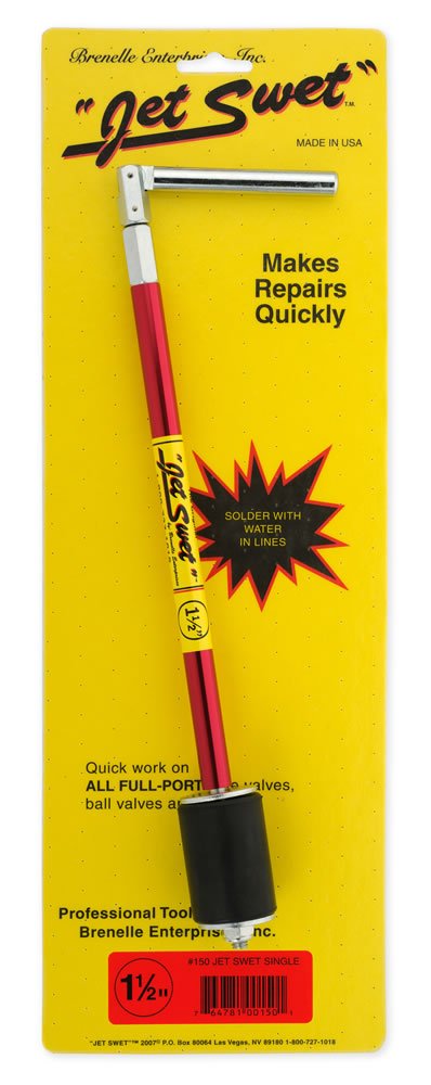 1-1/2" Jet Swet single temporary plumbing plug tool