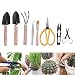 sincerely gift Bonsai Tool Set, Bonsai Trimming Tools Kit Succulent Gardening Tools Set （8 Pieces）