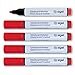 Produktbild SIGEL GL713 Glasboardmarker / Whiteboard-Marker rot, Rundspitze 2 - 3 mm, 5 Stück, abwischbar - weitere Farben