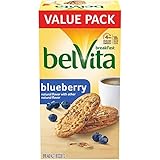 belVita Blueberry Breakfast Biscuits, 12 Packs (4 Biscuits Per Pack)