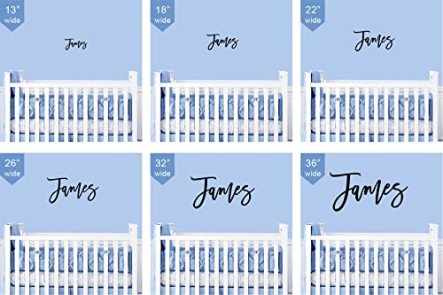 Custom Wood Name Sign, Nursery Decor, Wood Letter, Baby Name Sign(15"-58"), Wall Art For Girl or Boy Room, Family Name Signs, Choice of Size & Fonts - Image 6