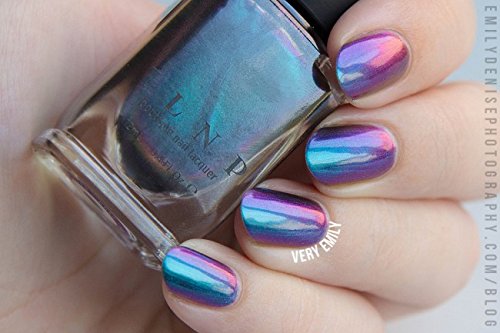 Image of ILNP Hush - Teal, Blue, Violet, Orange, Red Ultra Chrome Color Shifting Nail Polish
