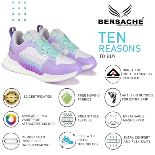 Image of BERSACHE Premium Sports,Gym, Trending Stylish Running Shoes For Women