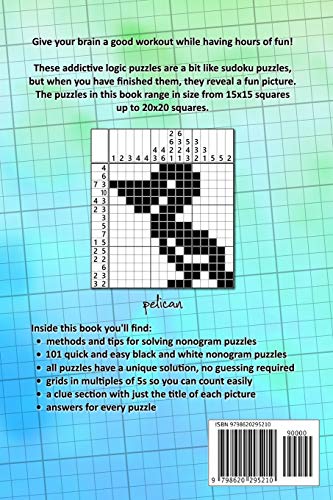 101 Easy Nonogram puzzles book 1 - Image 2