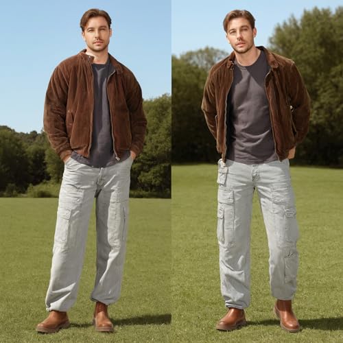 Image of Jousen Chelsea Boots Casual Slip On Ankle Waterproof Mens Boots