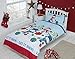 Produktbild Christmas Kids Weihnachten Kinder Einzelbett Bettbezug und Kissenbezüge Bettwäsche-Set Polar Bär Pinguine Xmas, Multi
