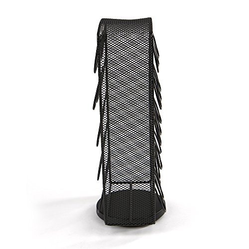 Mind Reader Single Serve Coffee Pod Carousel, 30 Pod Capacity, Breakroom, Metal Mesh, 6.75"L x 6.25"W x 12.5"H, Silver by Mind Reader - Image 6