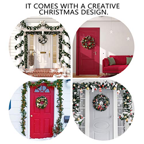 Cabilock Alpendre de Natal Sinal de Boas-Vindas DecoraÃ§Ãµes Ao Ar Livre Penduradas Banners para O N