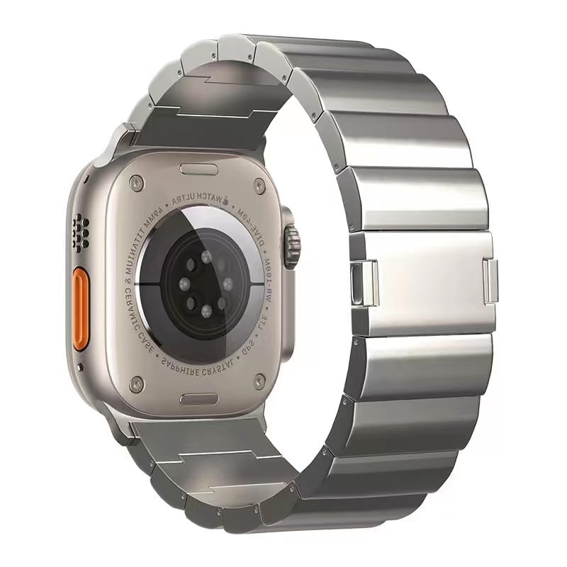 Bracelet en titane Ultra 2 magnétique haut de gamme pour iWatch Titan