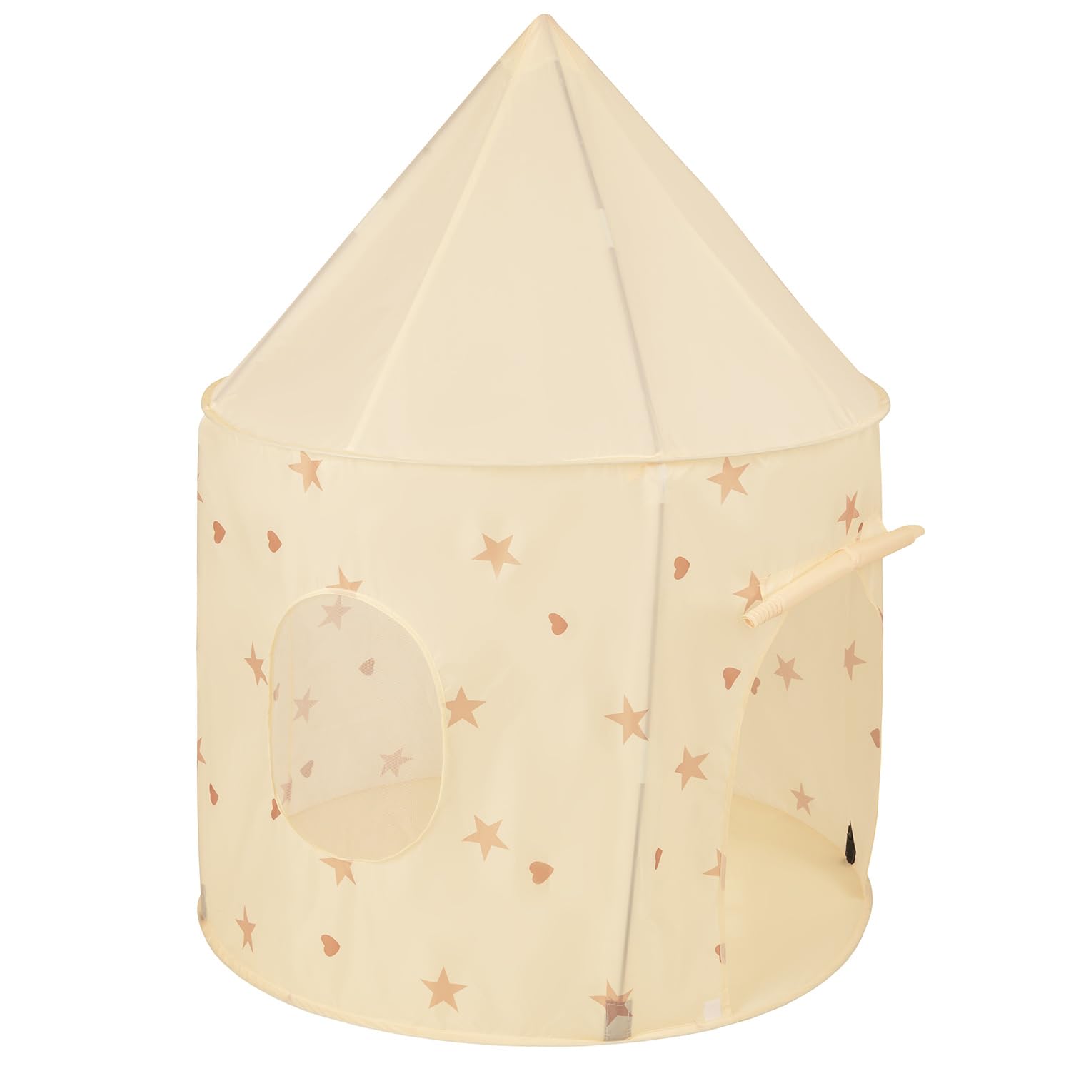 Tenda Gioco Bambini Pop Up 115x93cm Con Borsa - Piscina Palle Pieghevole Interni/Esterni (Rosa) - Foto 8