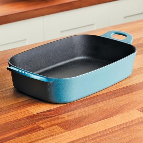 Rachael Ray NITRO Roasting Pan 9x13-inch Blue thumbnail 13