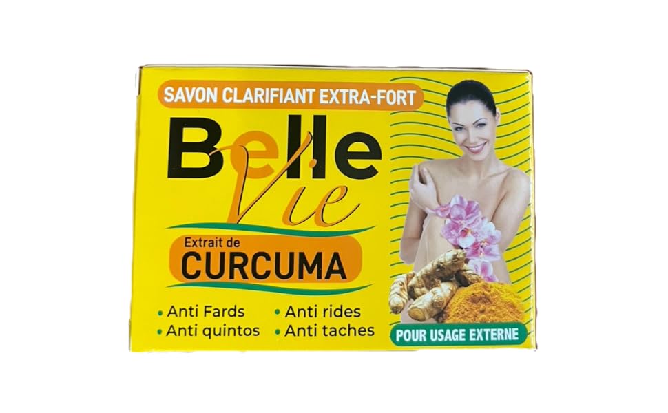 Belle Vie Turmeric Soap, 225g