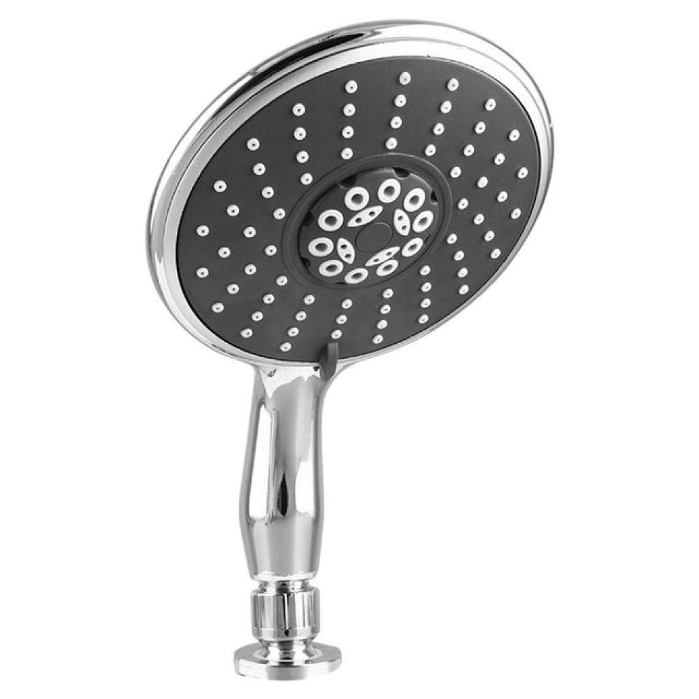 Pommeau de douche haute pression en ABS chrome 24x15cm réglable