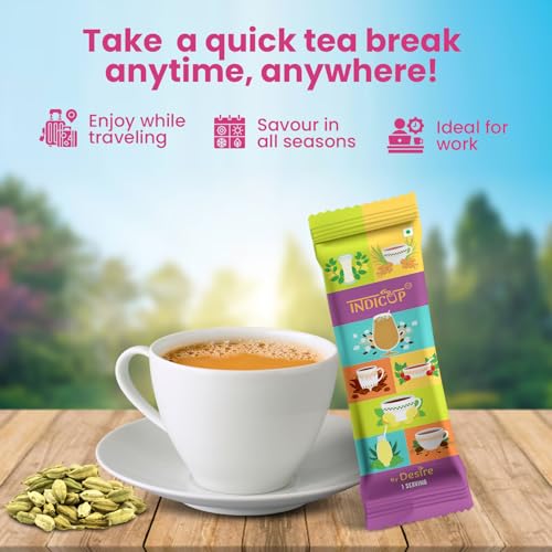 Té instantáneo cardamomo en polvo pack 10 unidades miniatura 6