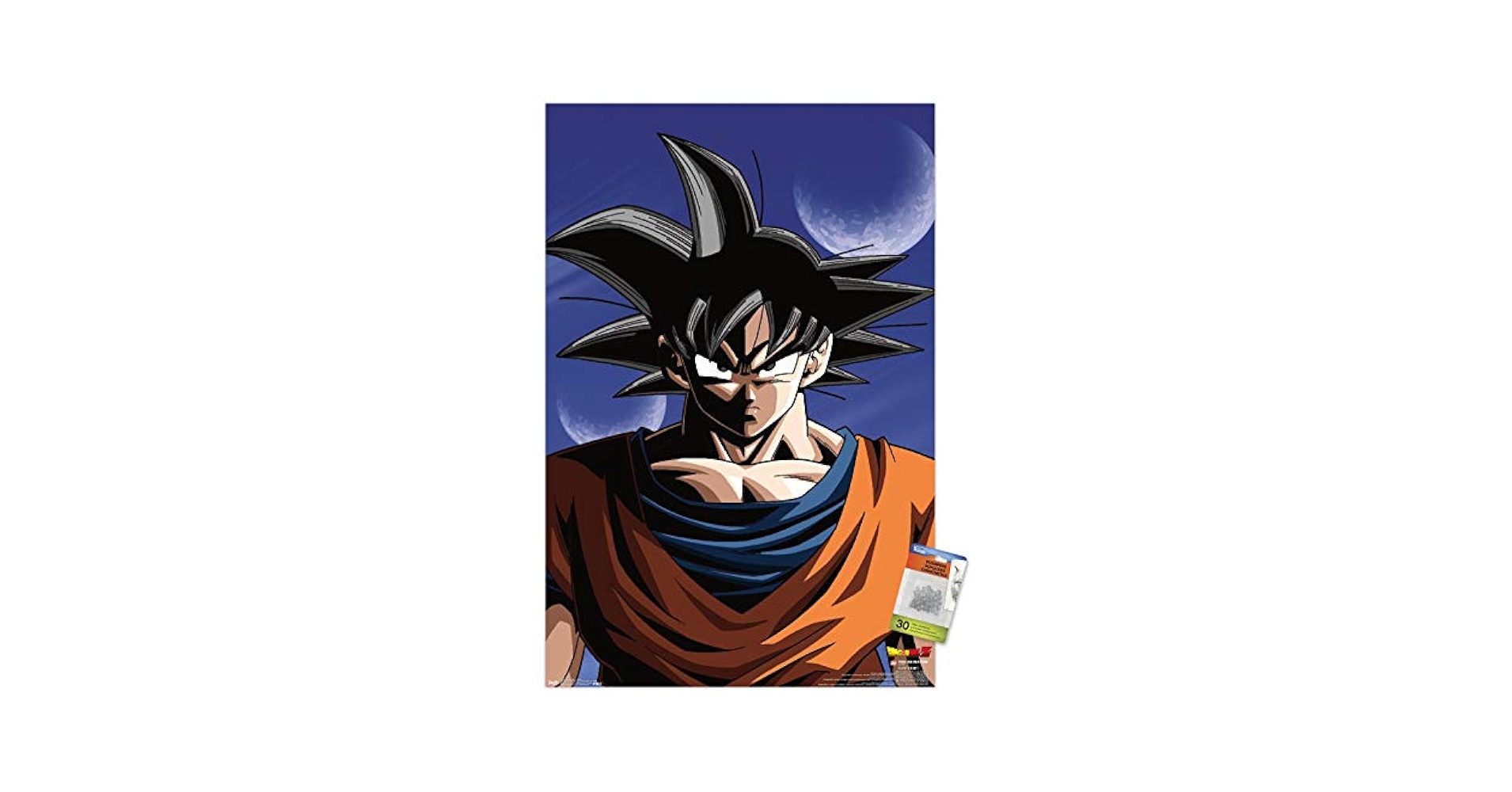 Amazon.co.jp: ドラゴンボールZ - 悟空壁掛けポスター プッシュ