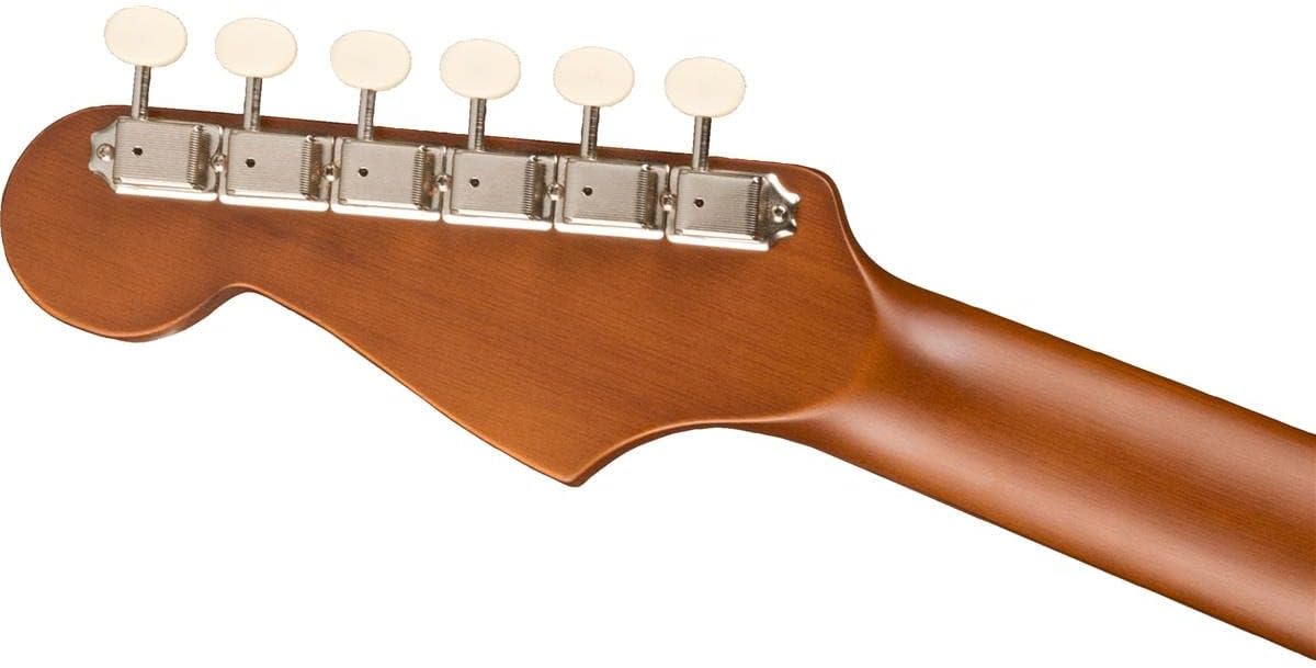 Fender Redondo Mini Acoustic Guitar, with 2-Year Warranty, Sunburst, Maple Fingerboard, with Gig Bag