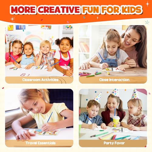 24 Water Coloring Books for Kids